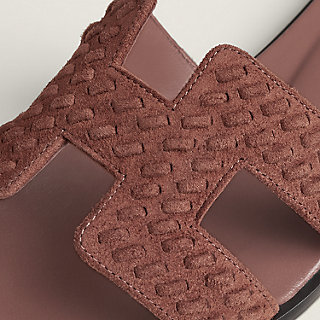 Oran sandal - Pink | Hermès Mainland China